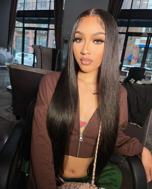 Ami Adore Brazilian Bone Straight Hair Bundles(8"-38")