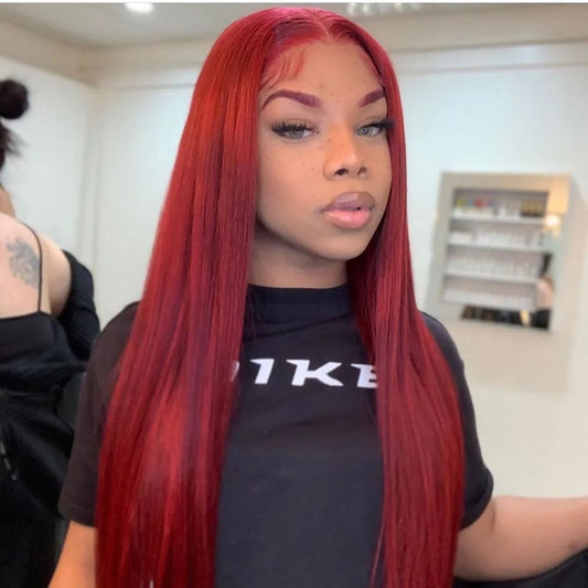 Ami Adore 13x6 HD Lace Front 99J Burgundy Wig